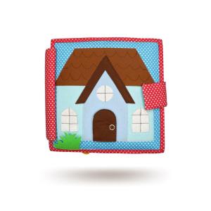 Большая сенсорная книга, тихая книга, Монтессори — Домашняя жизнь/Веселые дизайны Inna marka