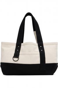 Y'S Мини-Сумка для стиральной машины цвета слоновой кости и черного цвета