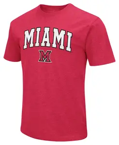 Мужская красная футболка Colosseum Miami RedHawks