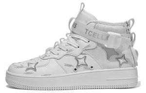 TCELLARS Мид-топ скейтборд кроссовки унисекс эксклюзивная коробка - цвет слоновая кость белый, цвет Ivory White
