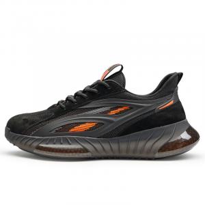 GOG Мужские черные низкие беговые кроссовки с амортизацией и износостойкостью, увеличивающие рост на 6,5 см, цвет Black Height Increasing 6.5cm-0733628XH