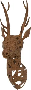 HOFMANN LIVING AND MORE декоративные рога "настенное украшение", (1 шт.) 19х55х25 см, коричневый