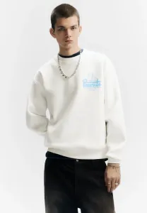 Толстовка с надписью "peanuts" Pull&Bear, White