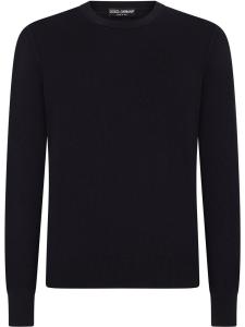Dolce & Gabbana джемпер с круглым вырезом, синий