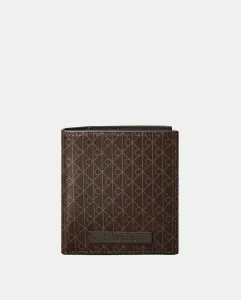 Тонкий кошелек bifold с монограммой Calvin Klein, черный