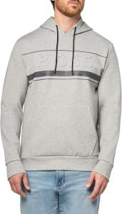 Толстовка с капюшоном Interlock Embossed Logo, Glossy Asphalt