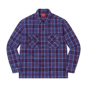 Рубашка Supreme Heavy Flannel Shirt, Dark Plum