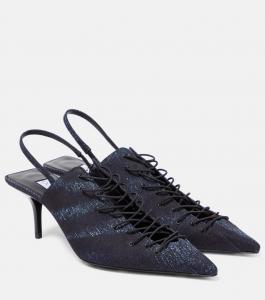 Туфли-лодочки corset с пяткой на пятке из коллаборации с jean paul gaultier Jimmy Choo, черный