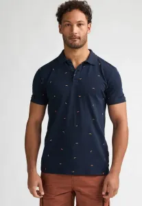 Рубашка-Поло из пике Petrol Industries, Navy Blue