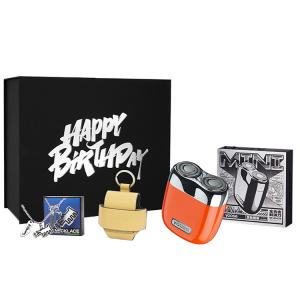 Мини роторная электробритва полностью моющаяся мужская мини портативная бритва, триммер для бороды YOOSE