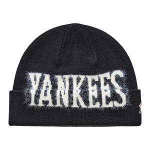 Акриловая шапка унисекс MLB, черный