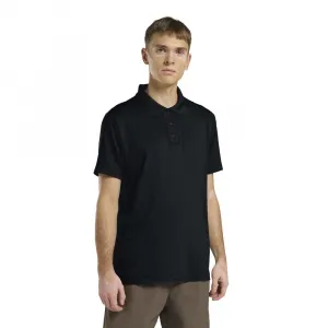 Поло с коротким рукавом Jack Wolfskin Terral, черный