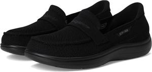 Лоферы SKECHERS Women's On-The-Go Hands Free Slip-ins Radiant - Bonnie, Black/Black