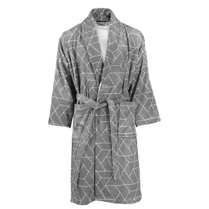 Халат Florence 125, 1 шт., удобный, комфортного качества, с поясом Kenda Sand, серый