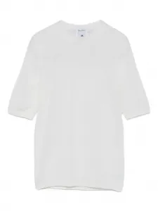 Топ с короткими рукавами MAX MARA, белый