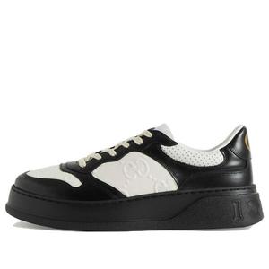 Кроссовки gg embossed sneakers 'black white' Gucci, белый