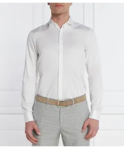 Рубашка Эджинар Slim fit Hugo, белый
