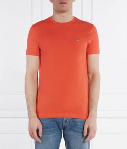 Футболка щит Slim fit Gant, оранжевый