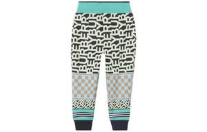 Детские трикотажные спортивные штаны Burberry, цвет Multicolor