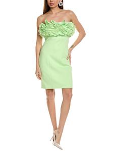 Платье Badgley Mischka Scuba, зеленый