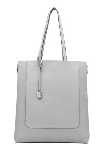 Большая сумка для покупок с двумя ручками Raffaella, черный