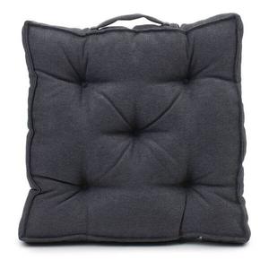 Декоративная подушка Gözze Darco, 40x7x40 см, антрацитовый