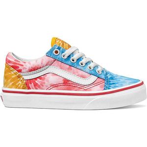 Детские повседневные туфли в стиле олдскул Vans, Multi/True White
