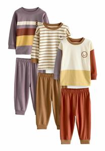 Пижама SNUGGLE 3 PACK SET Next, цвет Mottled Red