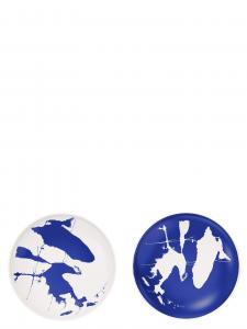 Набор из 2 десертных тарелок 'Le Monde de Charlotte Perriand Neige' ⌀ 20,5 см Cassina, мультиколор