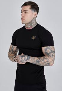Футболка SIKSILK MUSCLE FIT , Black