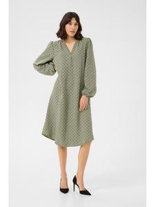 Блузка Kaffe, цвет vetiver w. deep black dot