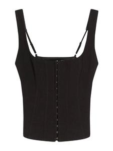 Bershka Топ в черном цвете