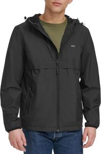 Мужская куртка-дождевик с капюшоном и ветровка Levi's, Black