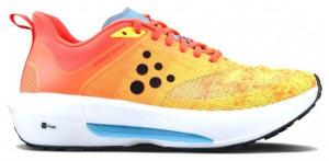 Кроссовки для бега по пересеченной местности Craft Nordlite Ultra 2, зелёные, оранжево-жёлтые, мужские