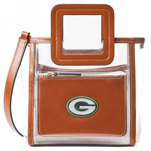 Женская прозрачная мини-сумка Shirley Green Bay Packers STAUD, цвет Pkr Multi