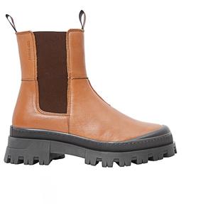 Женские ботинки Jenny chelsea - зимняя обувь Ten Points, Cognac