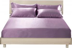 LilySilk Комплект постельного белья LilySilk из шелка тутового дерева класса 6A, 19 момми, цвет лавандовый Lavender