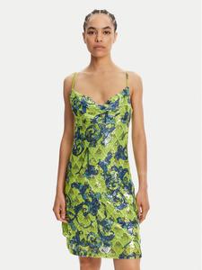 Коктейльное платье облегающего кроя 78HAO9B6 Versace Jeans Couture, зеленый
