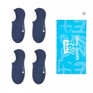 Ноу-шоу носки унисекс шопер 4 шт Disney, синий