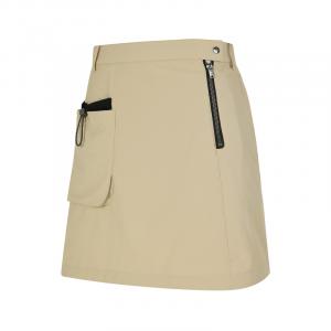 Rapido Короткая юбка-карго SS24, женские, бежевые