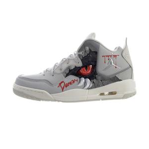 Кроссовки Courtside 23 Vintage баскетбольные мужские мид-топ черные Jordan, серые