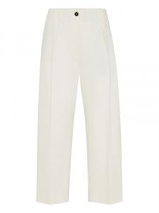 Brunello Cucinelli плиссированные брюки, белый
