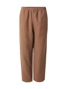 Брюки свободного кроя WEEKDAY Seth, коричневый