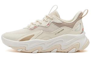 Кроссовки женские толстые низкие, цвет рис/коричневый 361°