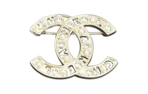 CHANEL Брошь Women's Gold