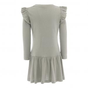 Платье Green Sage с рюшами из модала BANBLU, зеленый