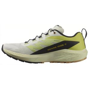 Кроссовки SALOMON Women's Sense Ride 5 'Vanilla Ice Sulphur Spring', зеленый