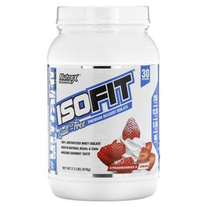 IsoFit, клубника и сливки, 2,2 фунта (978 г) Nutrex Research