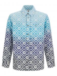 Шакет «Monogram Gradient Jacquard» CASABLANCA, синий