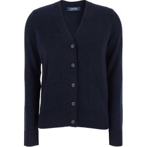 Кардиган Apollo с v-образным вырезом и пуговицами 'S MAX MARA, синий